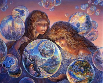  mundo Pintura - JW mundo de burbujas Fantasía